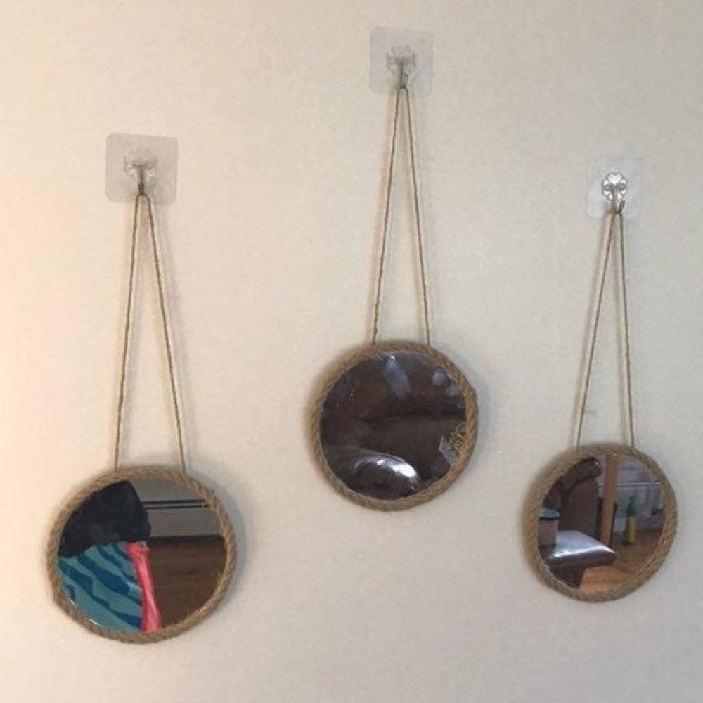 Three Piece Mirror Decor Set